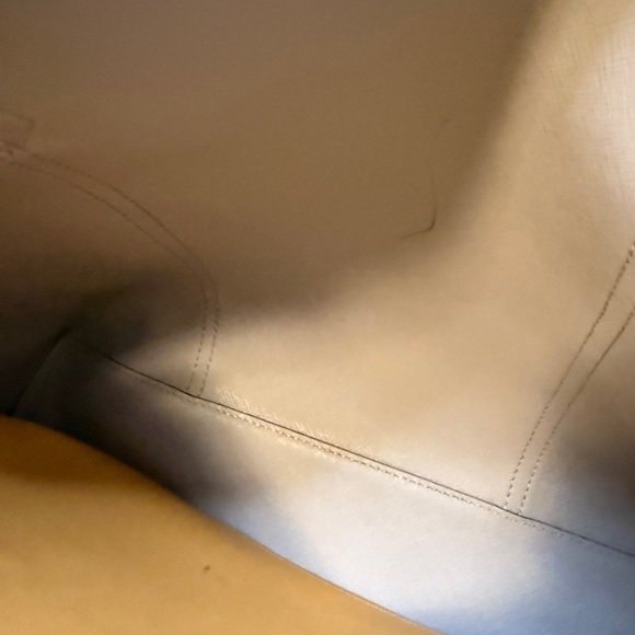 Tory Burch Electric Blue Pebbled Leather Tote - Picture 3 of 7